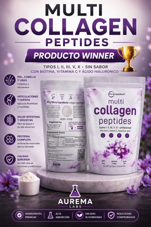 Multi Collagen Peptides Types Sobre Gran